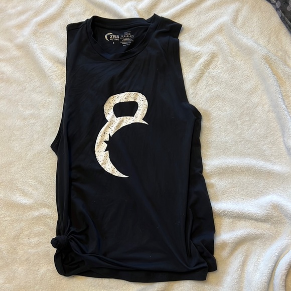 ZYIA Tops Zyia Kettle Moon Tank Small Guc Poshmark
